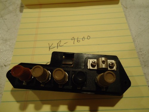 Kenwood KR-9600 Stereo Receiver Parting Out Antenna Jacks