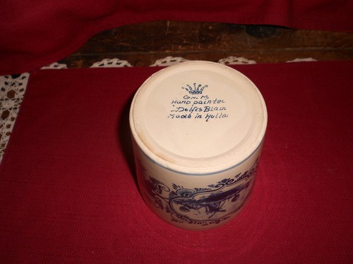 VINTAGE DELFT HANDPAINTED DUTCH BOWL ~ EXCELLENT COND! BUY IT NOW! - Picture 4 of 6