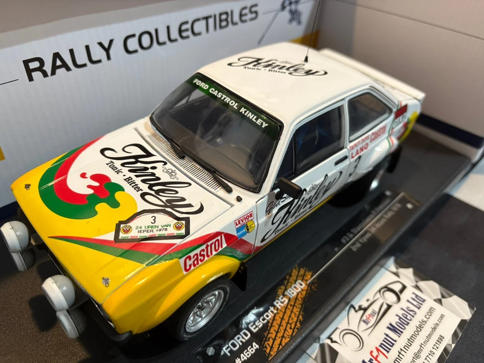 1:18 Sunstar H4664 G. Staepelaere Ford Escort RS1800 #3 2° Ypres 24H Rally 1978 - Immagine 2 di 4