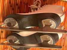 Women's Adult Figure Skates, White, Ice Skates, size 10, good value