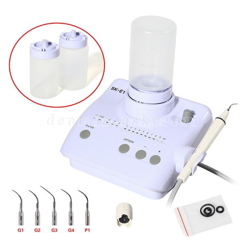 Tragbarer Dental Ultraschall Scaler mit 5 * Spitzen + 2 Flüssigkeitsflaschen für EMS/DTE SATELEC - Bild 4 von 26