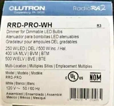 Lutron RRD-PRO-WH Radio Ra2 RadioRA RA Dimmer - NEW IN BOX