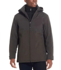 Weatherproof Men  s Coat sz XL Ultra Tech Hooded Waterproof NWOT