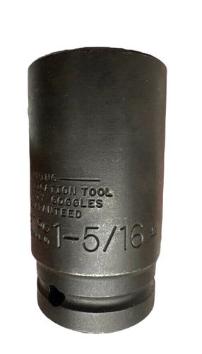 USA Steelman Pro 3/4 in. Drive / 1 - 5/16 in. 6 Point / Deep Impact Socket 79391 - Picture 1 of 6