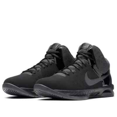 Nike Air Visi Pro 6 Men's Shoes Triple Black Anthracite Sz9 749168 003