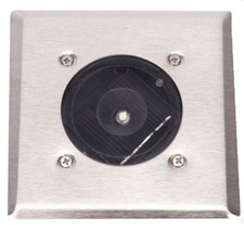 4 PACK LED Solar Flat Square Stainless Steel Garden Ground Decking Floor Lights