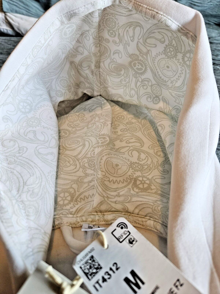 Adidas Patrick Mahomes ZNE White Hoodie Gold Zipper Jacket IT4312 Men's