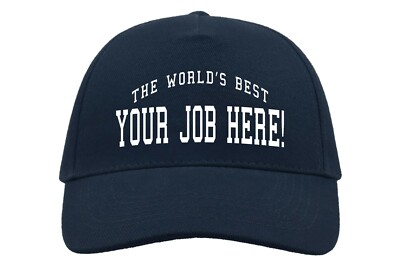 Baseballmütze der Welt beste Beschäftigung Kappe Geschenk Job Arbeit Geschenkidee alle Jobs maßgeschneidert