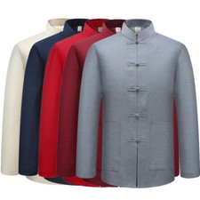 Traditional Chinese Tang Suit Jacket Outfit Kung Fu Taichi Martial Art Uniform