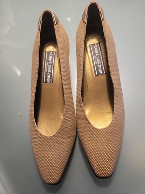 Designer Schuhe, Pumps, STUART WEITZMANN New Yorg Gr. 38,5