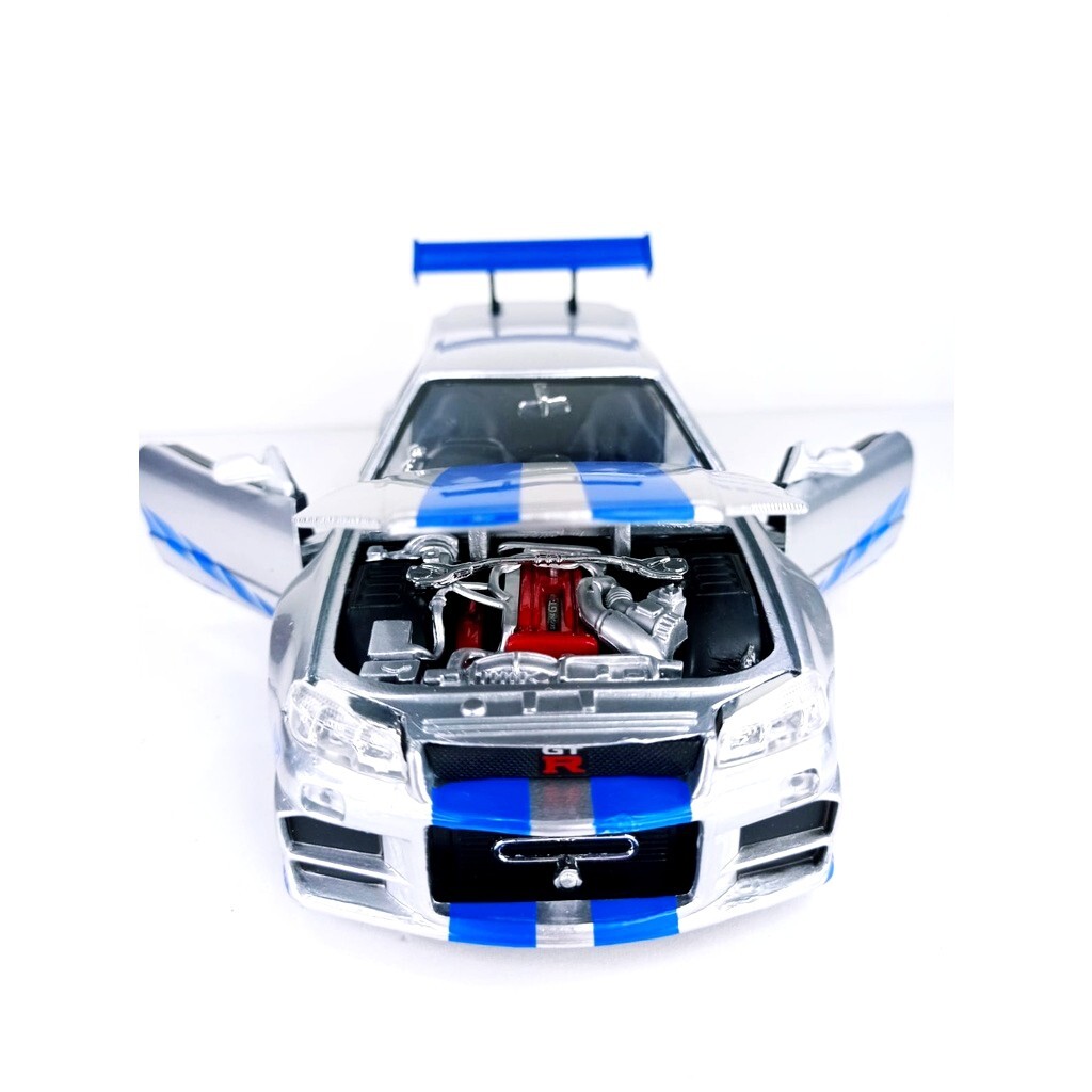 ミニカー NISSAN SKYLINE GTR Amazon.com: Jada Toys – 97158 – Nissan Skyline GTR R34