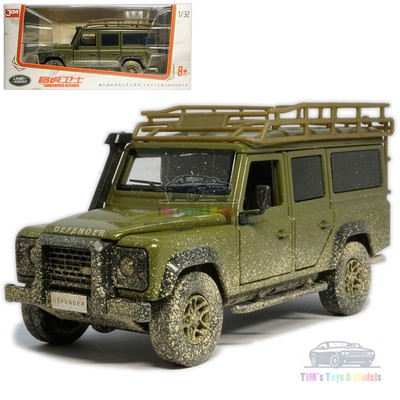 1:32 Land Rover Defender Muddy Model Car Diecast Toy Vehicle Collection Kid Gift