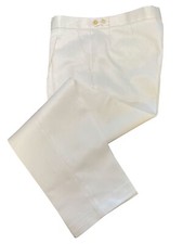 IVORY STRIPE CREAM TROUSERS PANTS SUMMER WEDDING FORMAL CRUISE PARTY FANCY DRESS