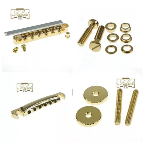 Faber MasterKit w/ Locking Bridge fits Gibson Historic Guitars Gold Gloss