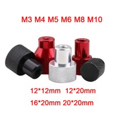 M3 M4-M10 Type Knurled Thumb Nuts Blind Hole Hand Grip Knob Nut Alloy For Model