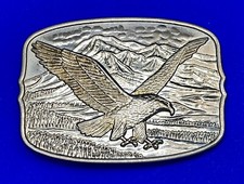 Patriotic FLYING HUNTING DIVING EAGLE Belt Buckle Biker Mountains Classic