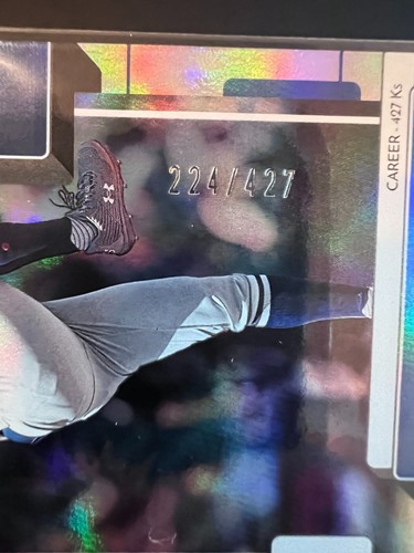 Julio Urias 2022 Donruss Baseball #167 Career Stat Line #/427 LA Dodgers - Picture 2 of 3