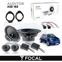 Vordere Lautsprecher 165Mm Focal Auditor ASE165 120W FüR Opel Adam