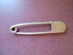 Large Vintage Safety Pin Marked National Ebay