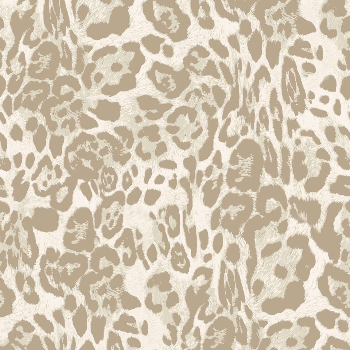 Animal Print French Terry Fabric - Leopard Pattern Poly Rayon Spandex for DIY Sewing