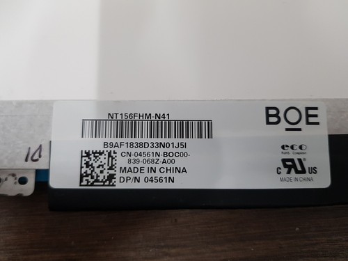 GENUINE DELL 4561N 04561N NT156FHM-N41 15.6" FHD NON-IPS LED LCD Screen - Picture 2 of 4