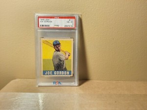 1948 Leaf #117 Joe Gordon PSA 4