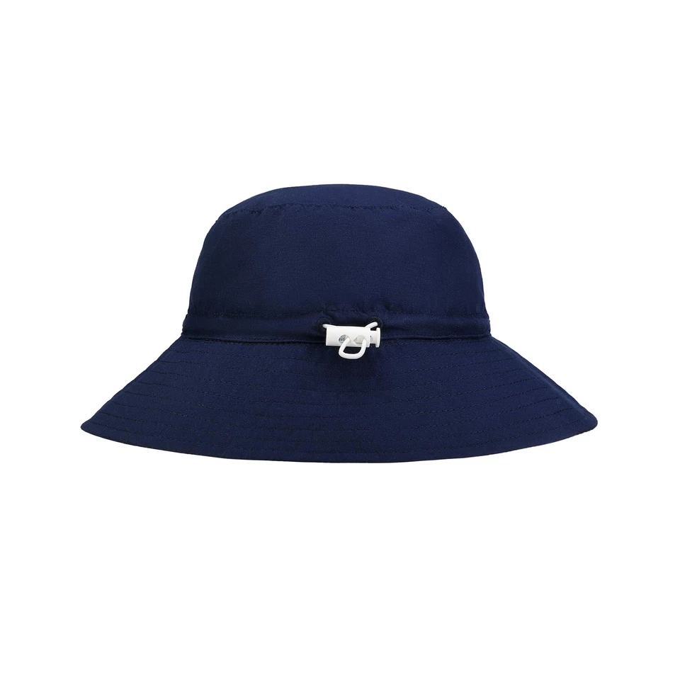 Sombrero para sol cara sonrisa bebé niño cubo UPF 50+ gorra ajustable para niños niñas Foto 2 de 4