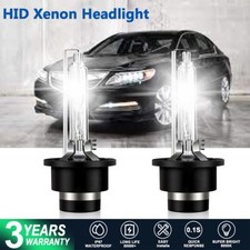 For Acura RLX 2014 D2S LED Headlight Bulbs Conversion Kit 6000K White