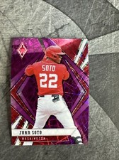JUAN SOTO 2021 Panini Chronicles  Phoenix PURPLE MOJO REFRACTOR #25 