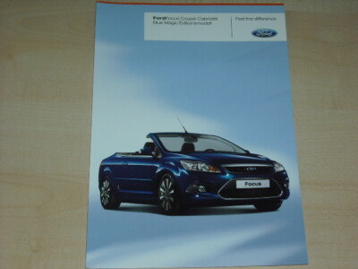 64239) Ford Focus CC Blue Magic Prospekt 200?