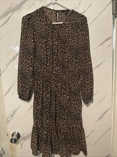 j crew leopard print dress