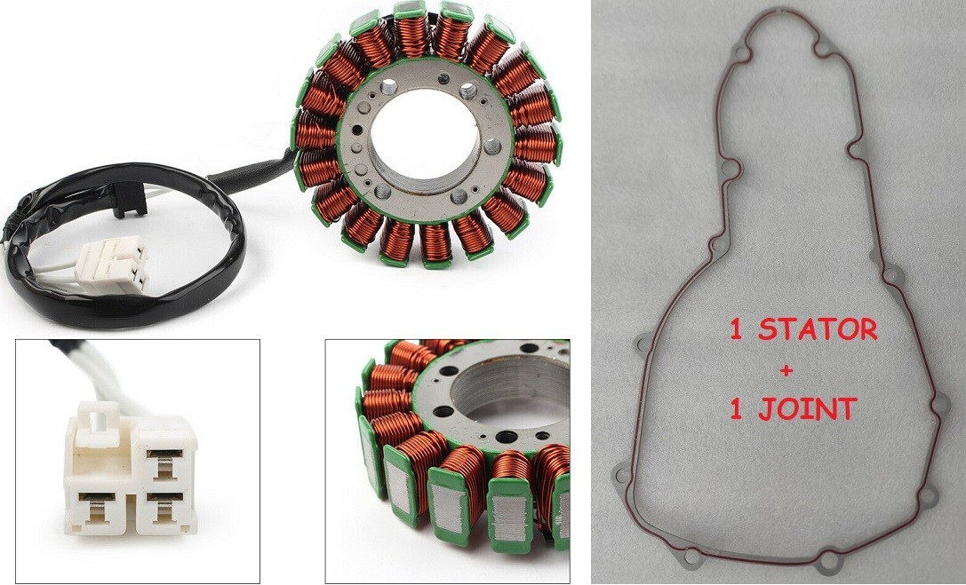 Stator alternateur KLE 650 Versys résout vos problèmes de charge batterie 2017-2025