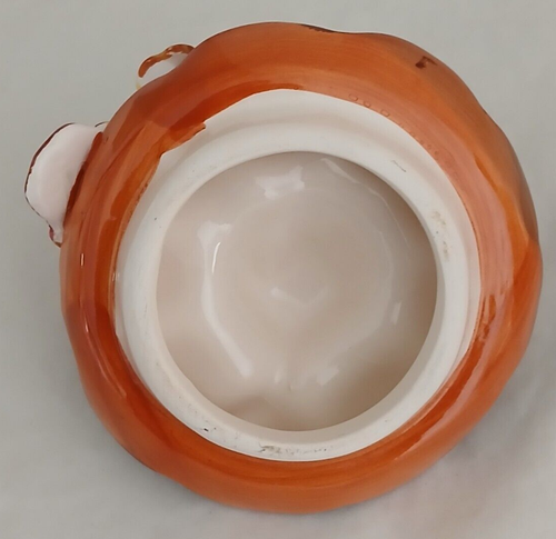Teiera per zucca in ceramica 8,25" dal beccuccio alla manipolazione di ALCUNI TRUCIOLI DI VERNICE! - Foto 17 di 24