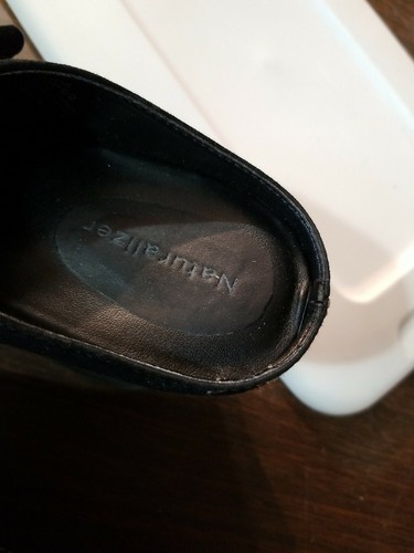 Naturalizer Black Tatem Clog Mules Comfort Flats Suede 10M 882P62 - Picture 6 of 9