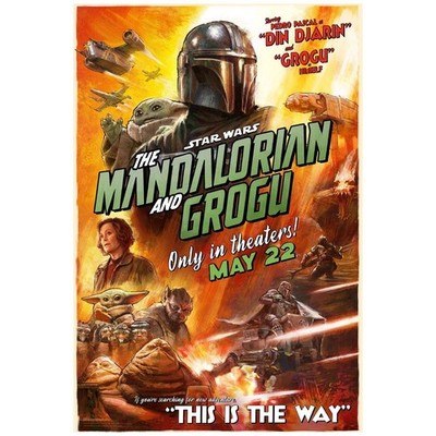 Star Wars The Mandalorian and Grogu May 22 2026 Movie Poster