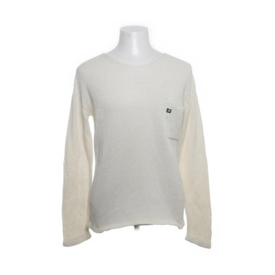 Alan Rust, Strickpullover, Größe: M, Weiß, Baumwolle, Herren #v3P