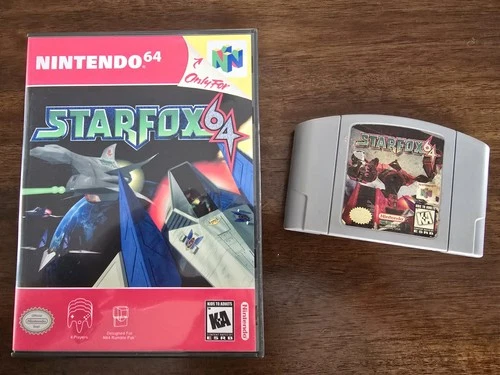 Star Fox 64 Nintendo 64 Authentic Game and Custom Box