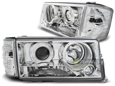 Scheinwerfer Paar Mercedes 190 W201 82-93 Design chrom Scheinwerfer Paar Mercedes 190 W201 82-93 Design chrom