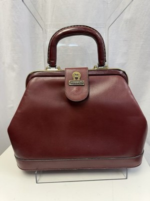 Vintage  ETIENNE AIGNER Small Handmade Leather  Bag Handbag RARE Nice condition