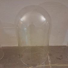 Vintage Glass Dome Replacement for Anniversary Clock or Display 19cm Height