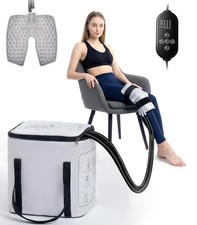 Ice Machine for Knee After Surgery 15qt, Portable Cold Therapy White