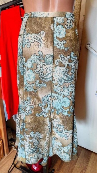 Women Gerry Weber Skirt Multicolor Polyester 44 /