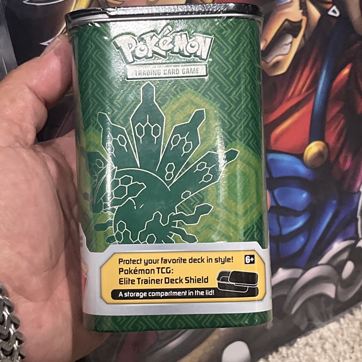 Pokemon TCG 2016 XY Zygarde Box Elite Trainer Deck Shield Tin