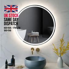 LED Anti-Fog Bathroom Mirror – Dimmable, Colour Adjustable – Multiple Sizes