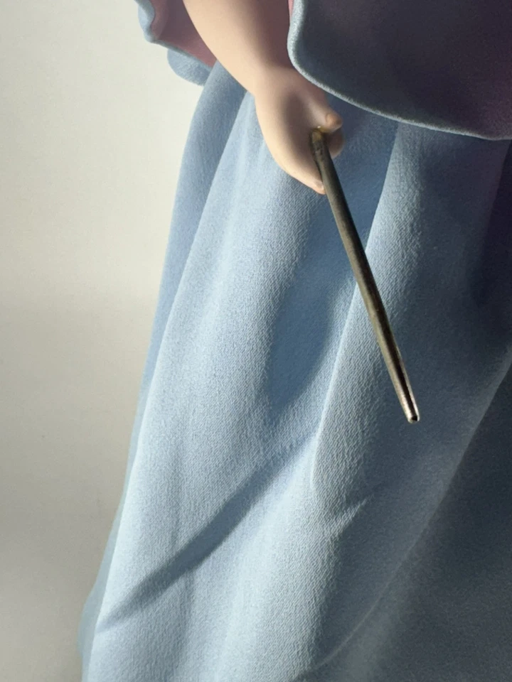 Disney Cinderella Limited Edition Fairy Godmother Porcelain Doll W/ Stand - Image 4 of 4