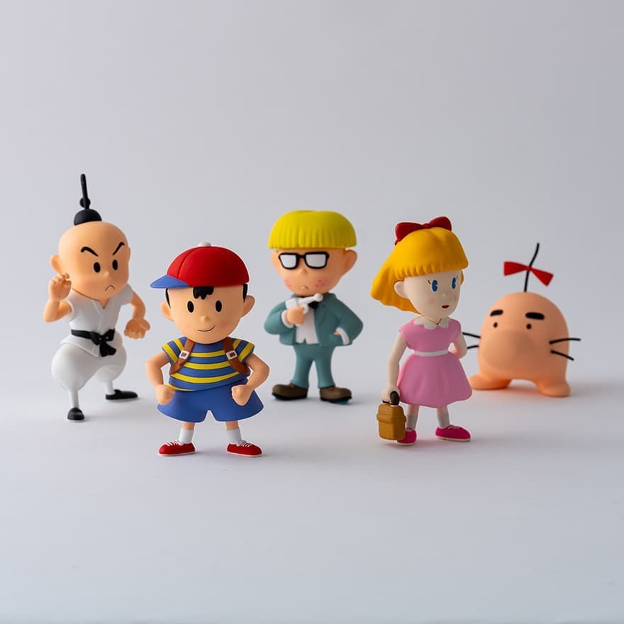MOTHER2 GOLD フィギュアBOX 5体セット EarthBound GOLDBOX series MOTHER 2 EARTHBOUND Hobonichi Figure Set | eBay