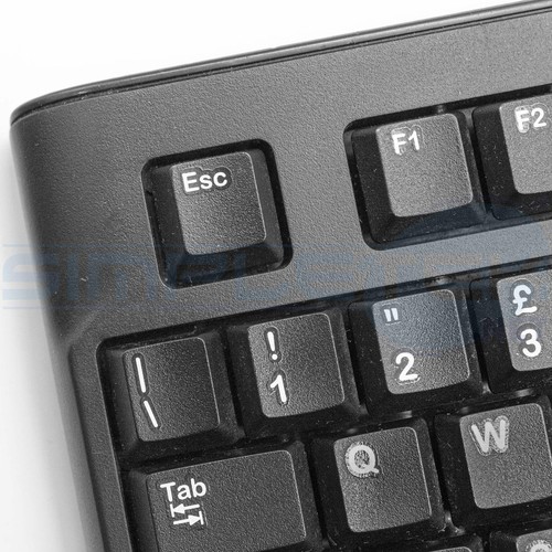 Logitech K120 Keyboard Wired USB Italian Layout It Desktop Computer Gaming PC - 第 3/5 張圖片