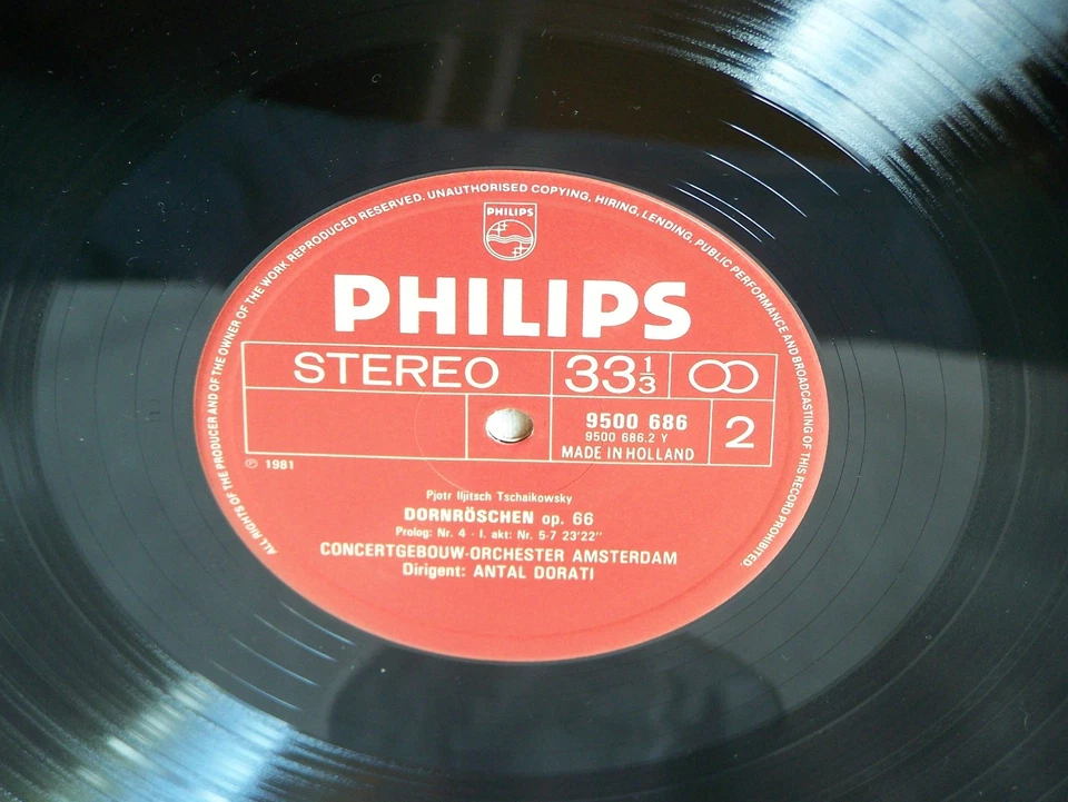 Tchaikovsky Sleeping Beauty Complete Dorati  Concertgebouw Philips Stereo 3-LP! - Image 4 of 4