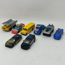 Hot Wheels Matchbox Diecast Car Lot 8 Subaru WRX Mustang NASCAR School Bus Truck