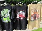 9 Vintage TRUCKER T-SHIRTS Size 3XL Truck Stops TRACTOR TRAILER Diesel TRUCKING — photo 5